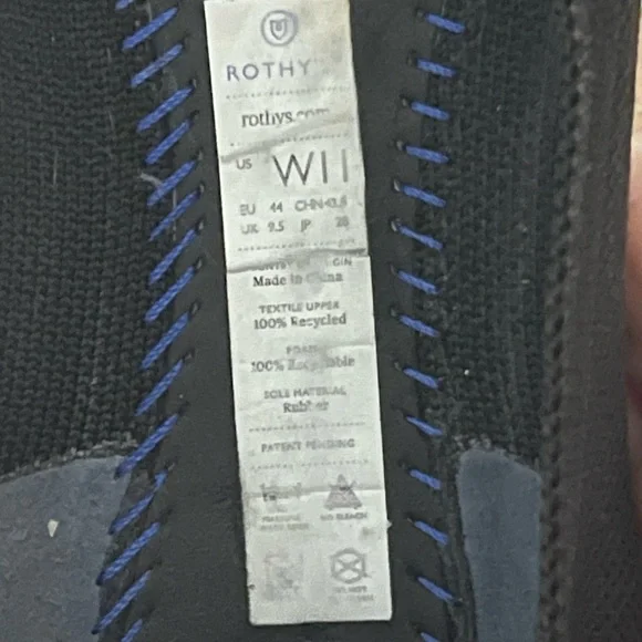 Rothy’s Women’s The Point Black Size 11 Flats - Picture 7 of 7